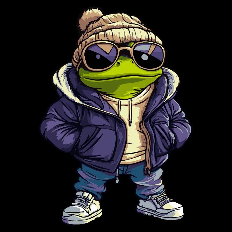 Frog Cool Comic