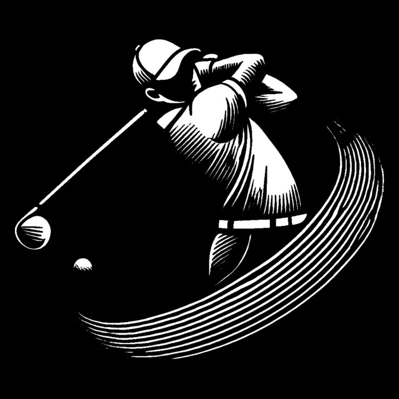 Golfen Abschlag Golfer