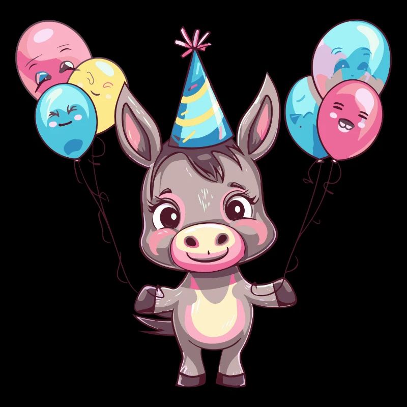 Donkey Birthday Baby