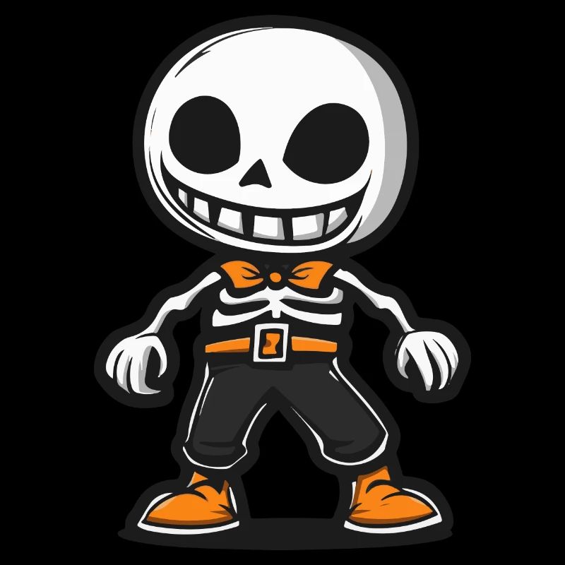 Skeleton Comic Halloween