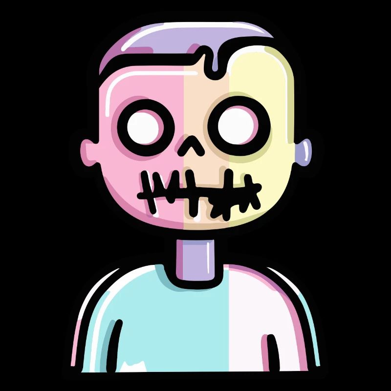Zombie Halloween Comic