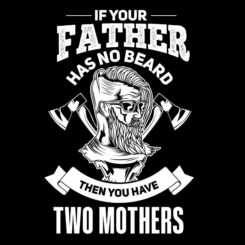 Funny Beard Bearer Daddy Design