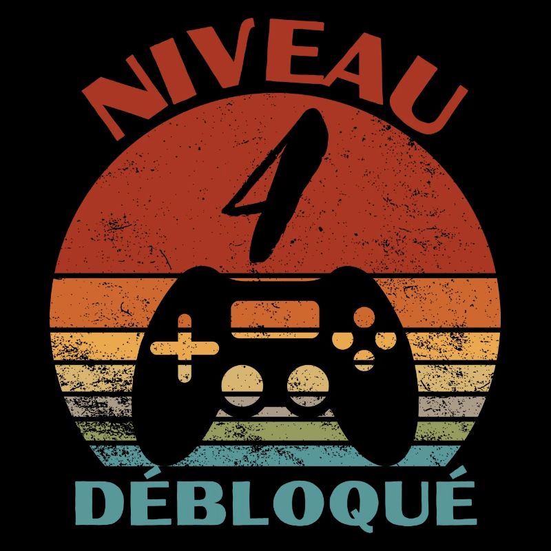 niveau 4 débloqué - anniversaire