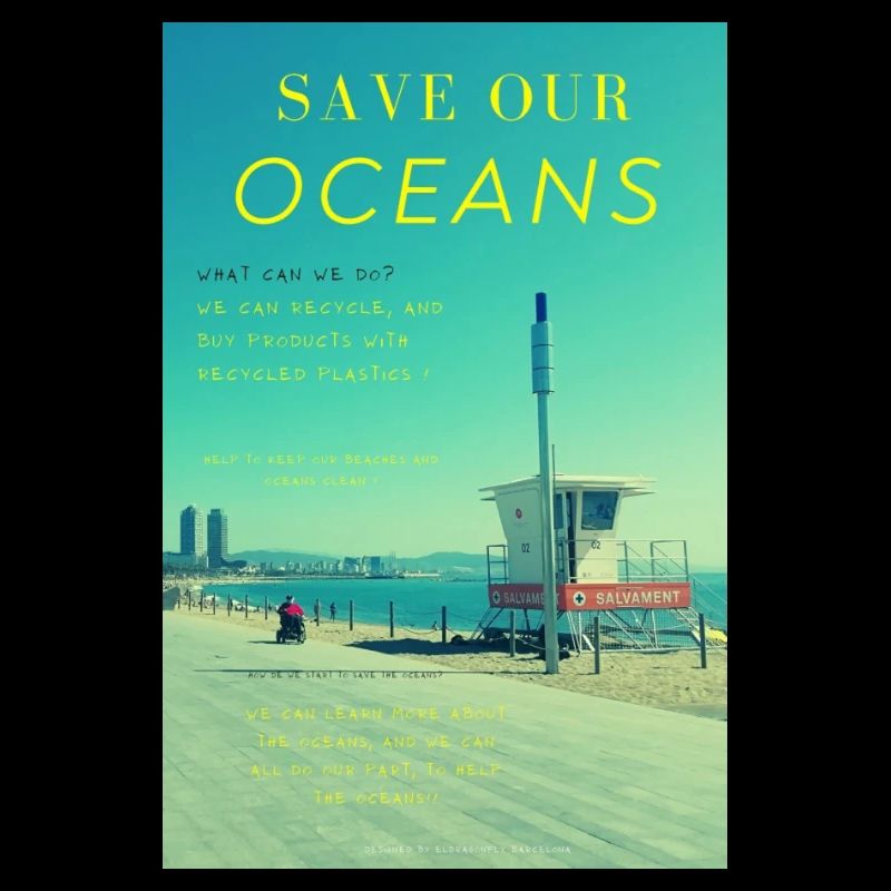 SAVE OUR OCEANS design