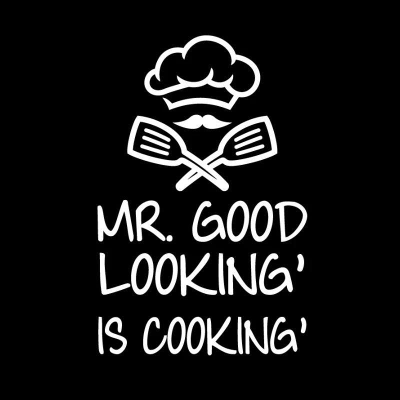 Mr good looking is cooking white