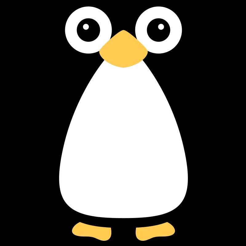 Cute Vector Penguin