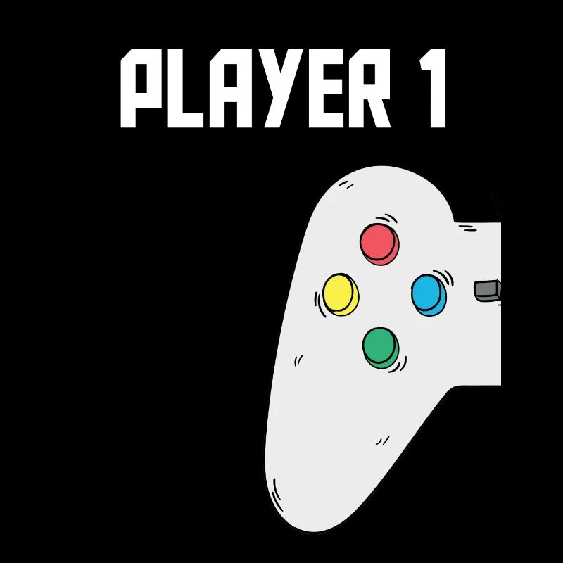 Joueur Père Fils Partnerlook Player 1 Player 2