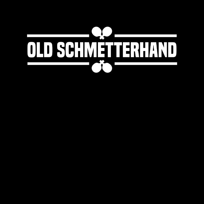 Cadeau de ping-pong Old Schmetterhand