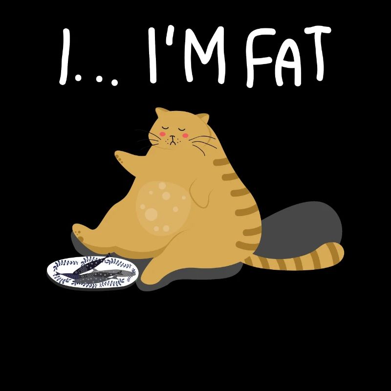 Lustig Katze Ich Bin Dick