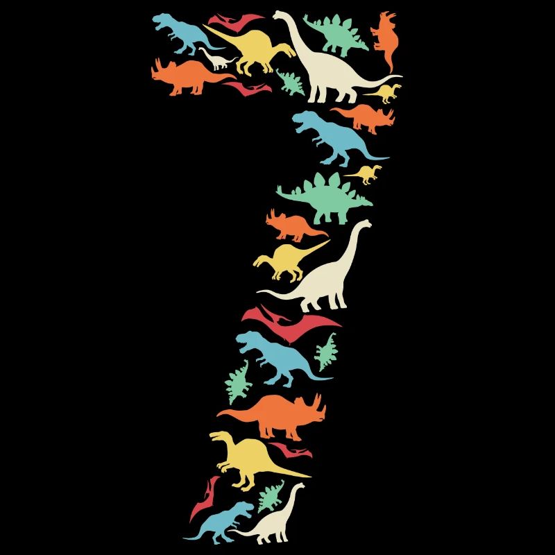 7.Geburtstag Dinosaurier T-Rex Dino Kind Geschenk