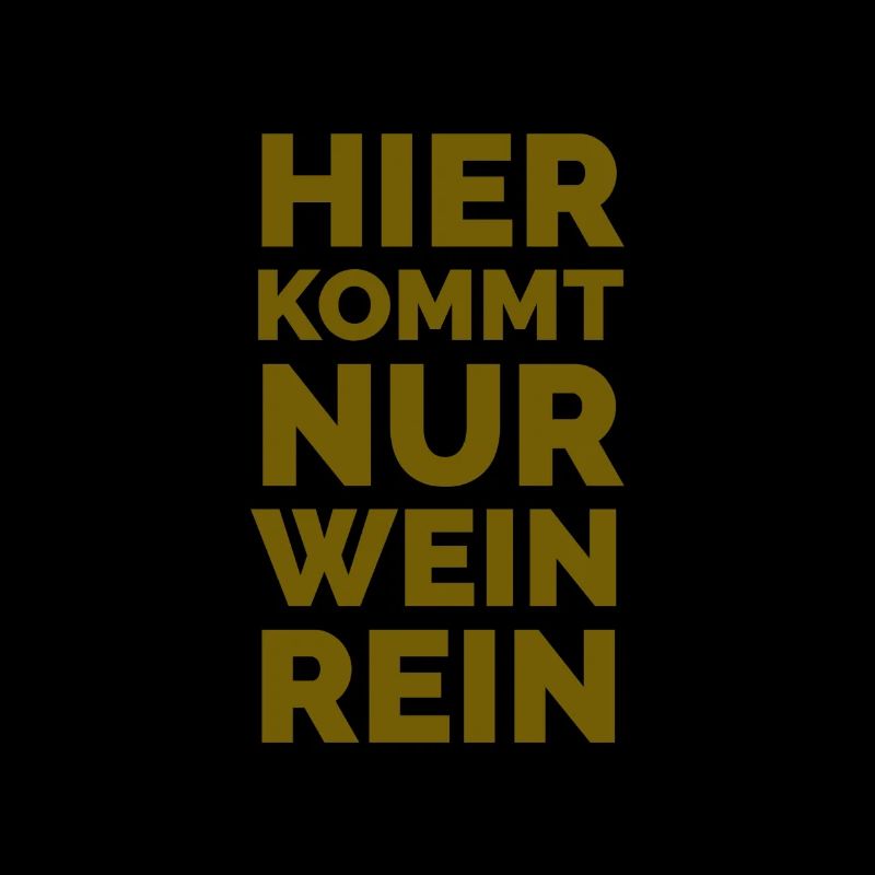 Fass auf. Besäufnis go: Wein rein. Oder Bier!
