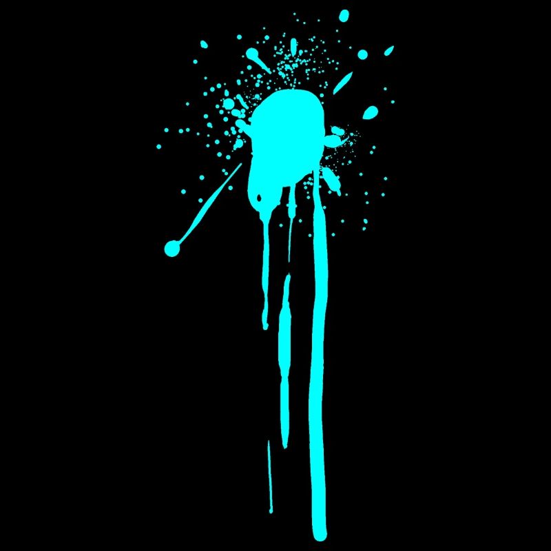 Paint spot - Spray can - Klecks GRAFITTI