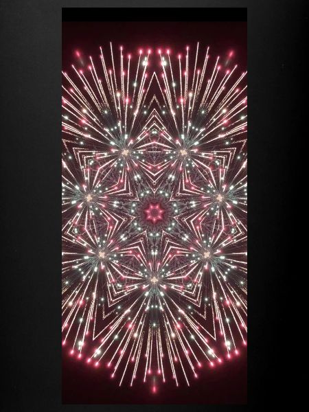 Feux d’artifice mandala