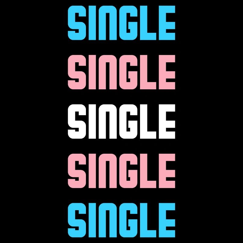 Single Transgender Pride LGBTQ CSD Geschenkidee