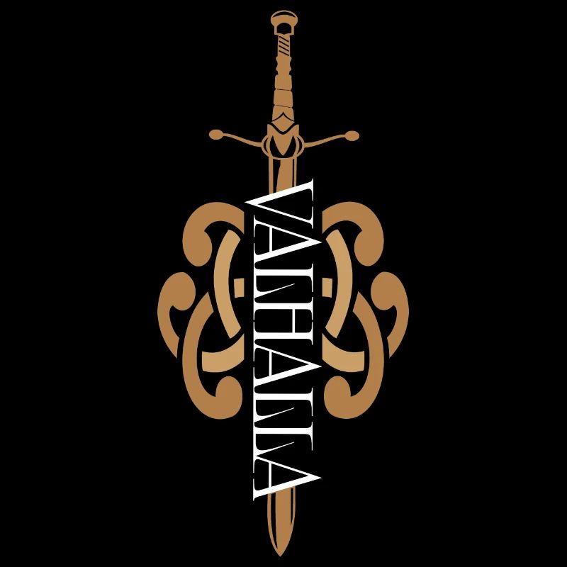 Valhalla - Wikinger - Schwert und Tribal