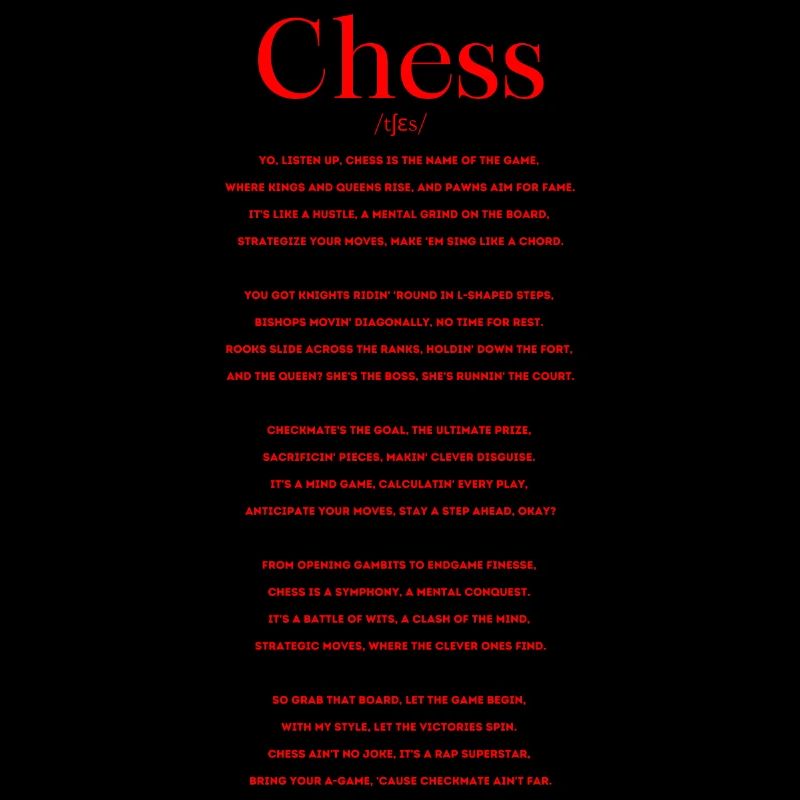 Schach Definition Rap