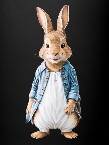Mignon lapin marron 17