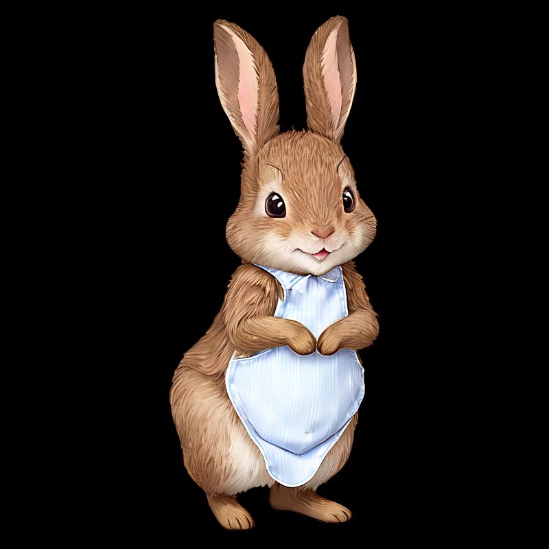 Mignon lapin marron 11