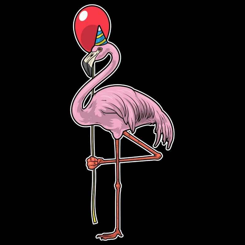 Flamingo Geburtstag Luftballon