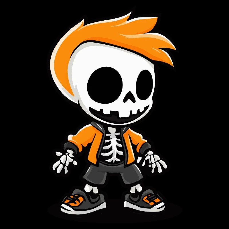 Squelette Halloween