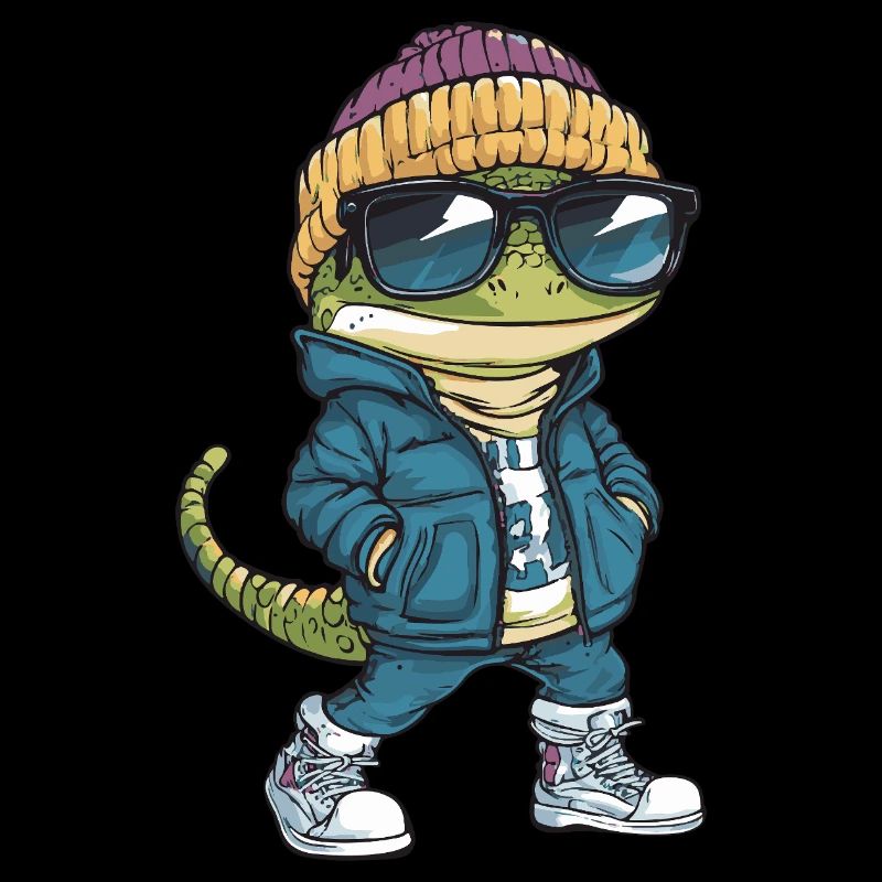 Lizard Cool Comic