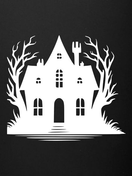 Étrange maison hantée d’Halloween