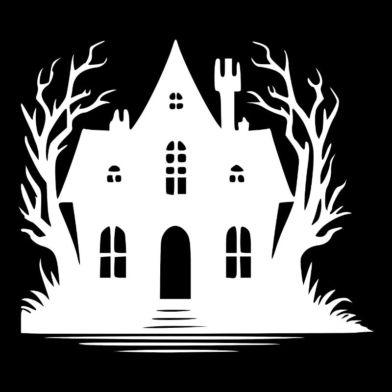 Étrange maison hantée d’Halloween