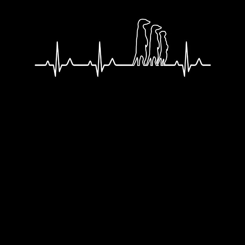Erdmännchen EKG Herzschlag