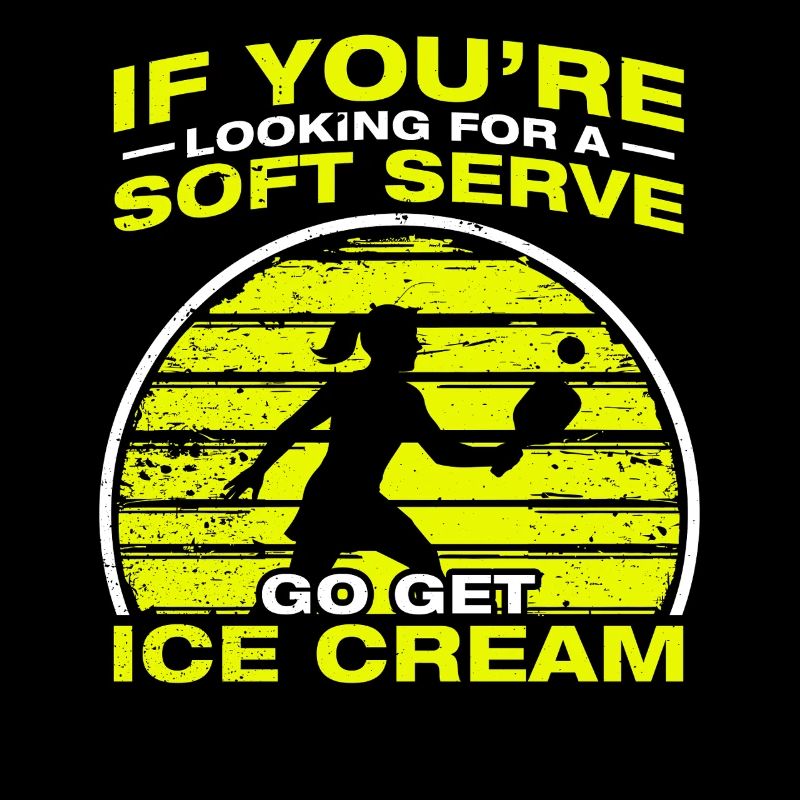 Looking for a soft serve lustiges Pickleball