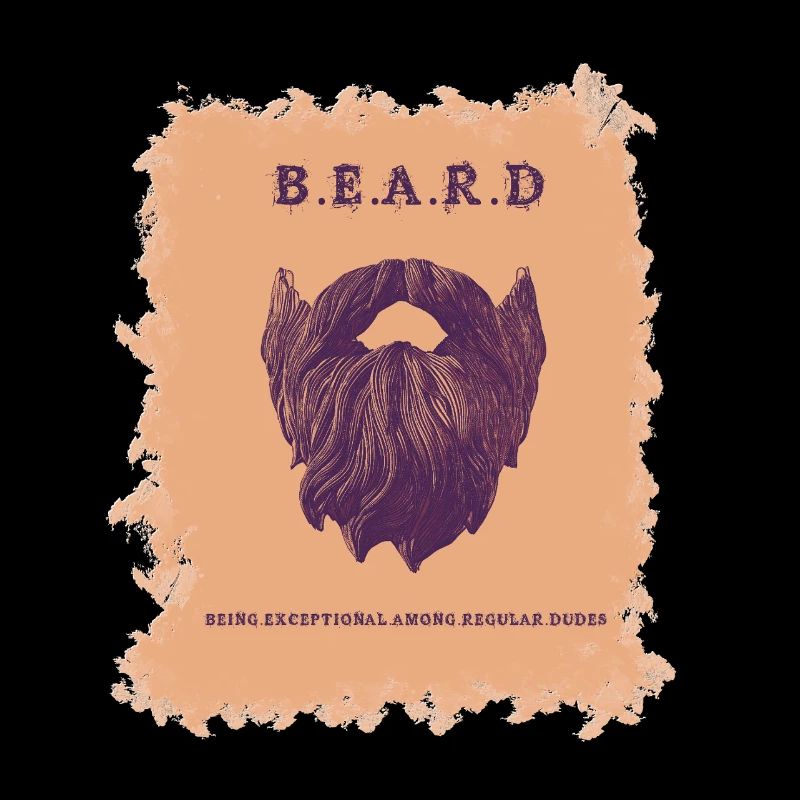 Hipster Beard pop art v20