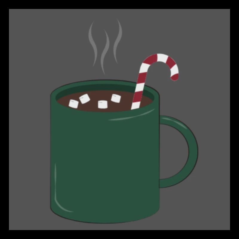 Chocolat chaud dans la tasse