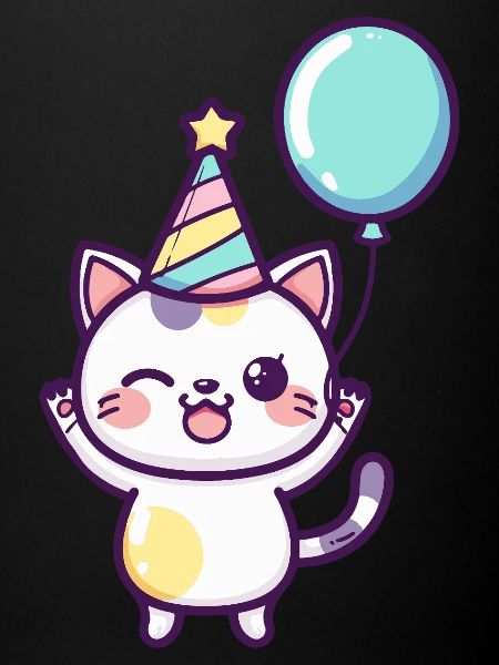 Chat Anniversaire Bébé