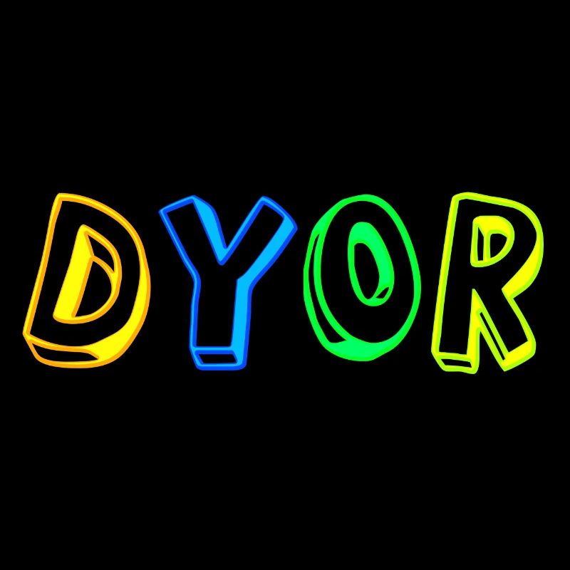 Dyor jaune bleu