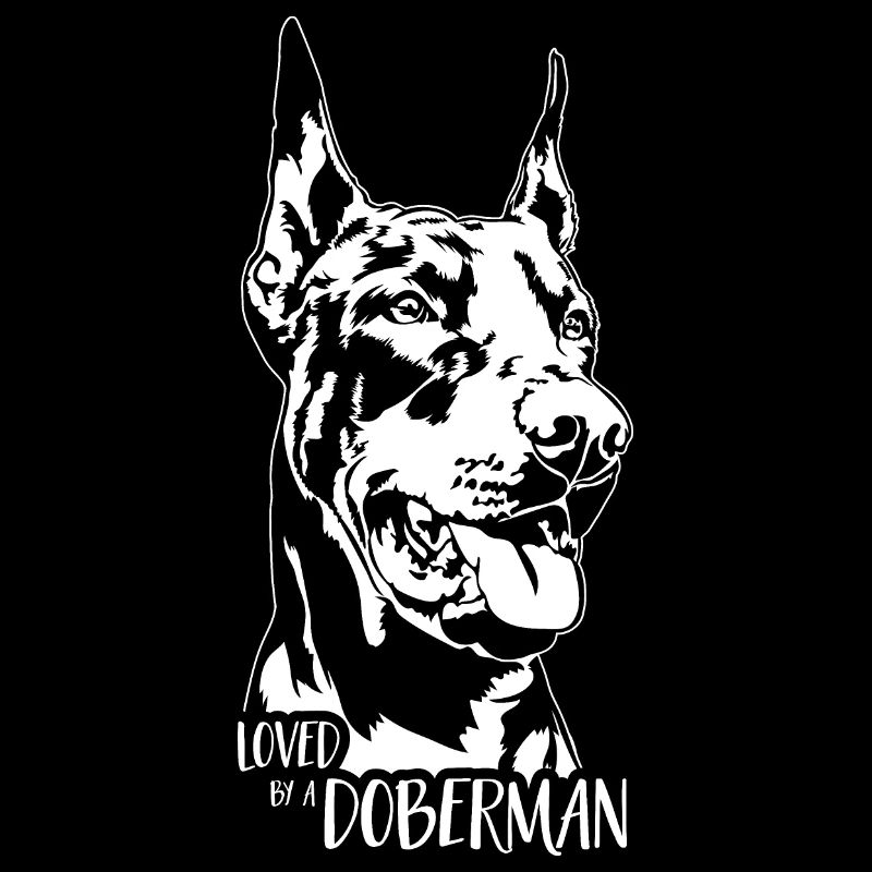 Aimé par un chien Doberman disant Doberman Wilsigns