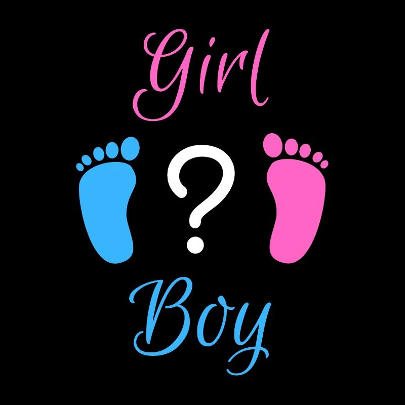 Mädchen oder Junge - Gender reveal - Baby shower