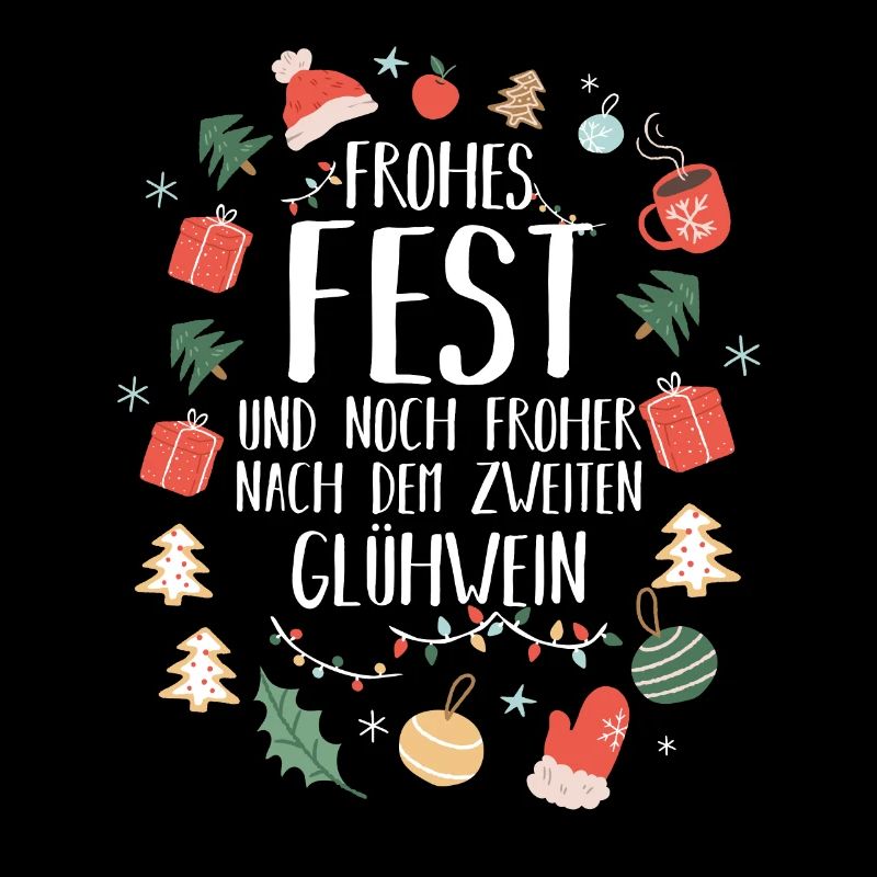 Vin, vin chaud, cadeaux de Noël