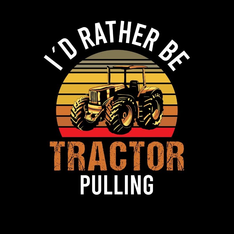 Tractor Pulling Tractor Driver Tractor Puller
