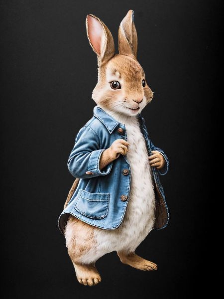 Mignon lapin marron 16