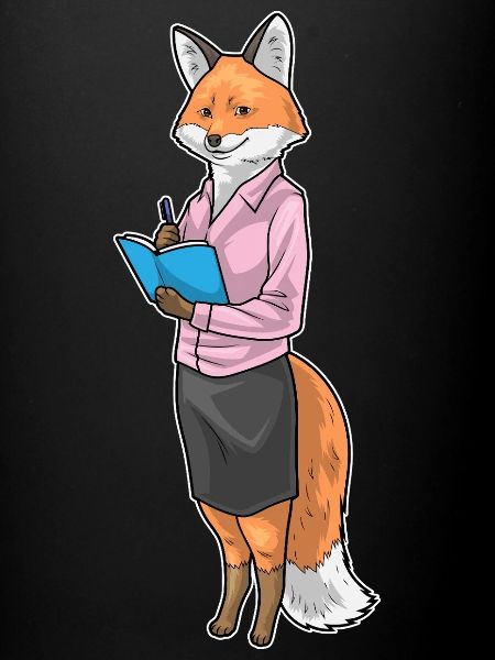 Fox Secretary Notebook Office