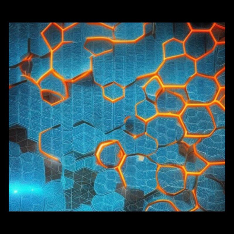 Hexagon secheck nids d’abeilles