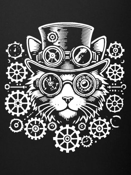 Chat Steampunk
