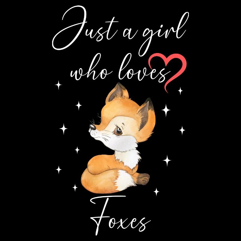 Frau Mädchen Liebe Herz Fuchs