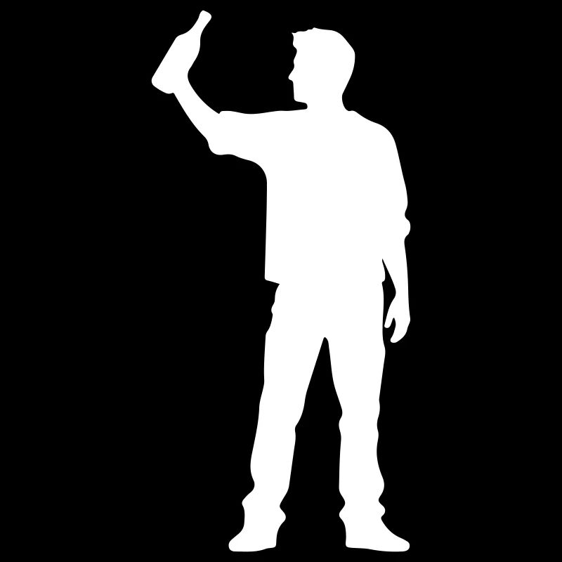 Silhouette de boisson