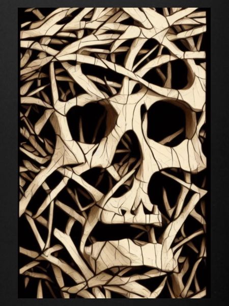 Skull Bone Artwork