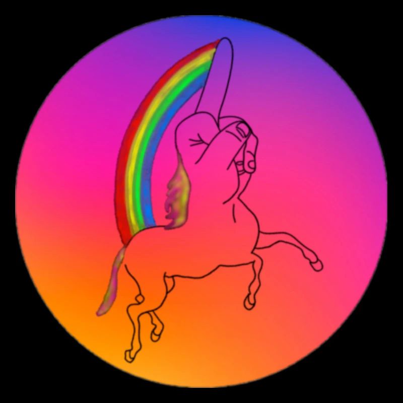 Regenbogen-Einhorn