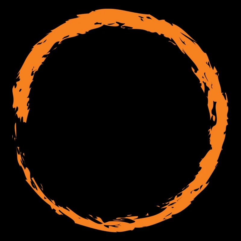Orange circle