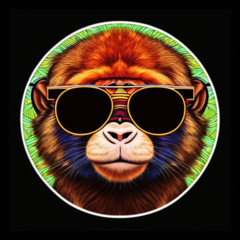 colourful monkey