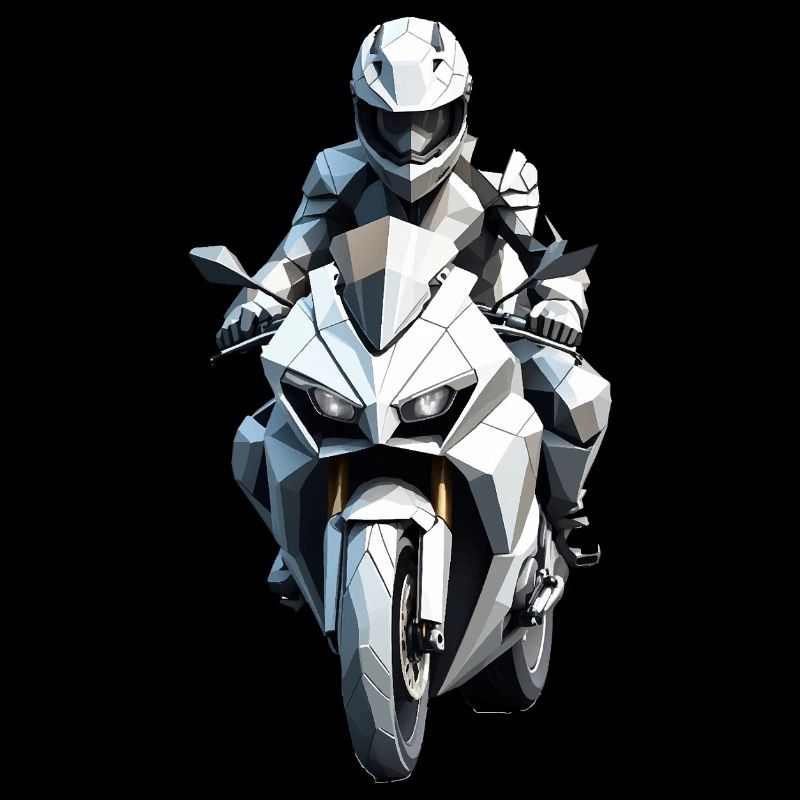 Biker Aufkleber - Motorrad Design