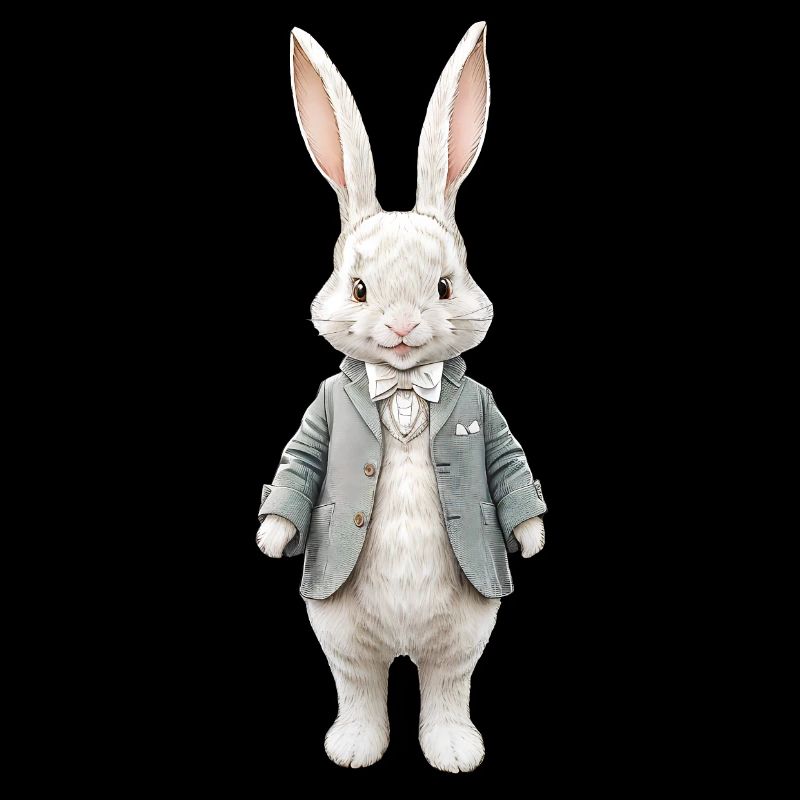 Lapin mignon blanc 1