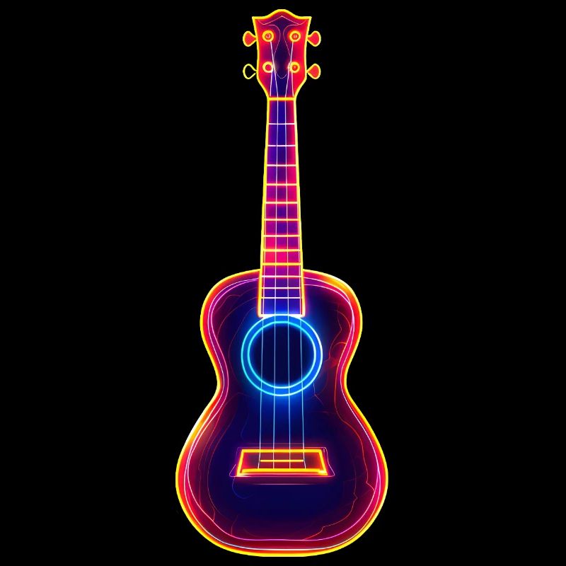 Retro Ukulele Synthwave